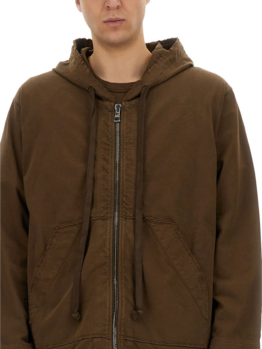 Uma Wang Sweatshirts - Brown | 99fe1735a84fba1e52daf6768271235c1d3f0755
