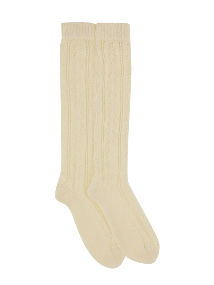 Valentino Garavani Socks - Beige | Wanan Luxury
