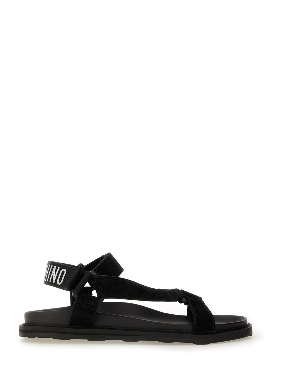 Moschino Sandals - Black | Wanan Luxury