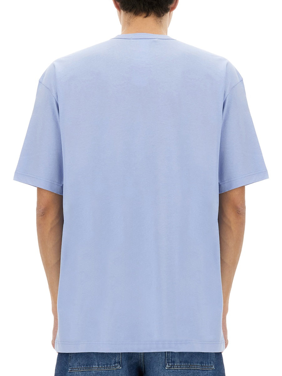 Comme Des Garçon Shirt T shirts - White, Light Blue | Wanan Luxury