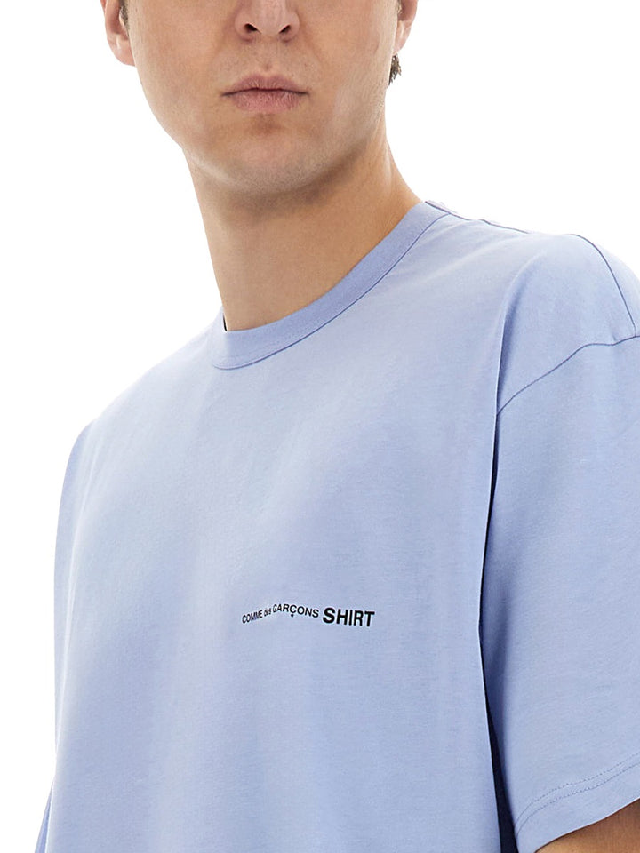 Comme Des Garçon Shirt T shirts - White, Light Blue | Wanan Luxury
