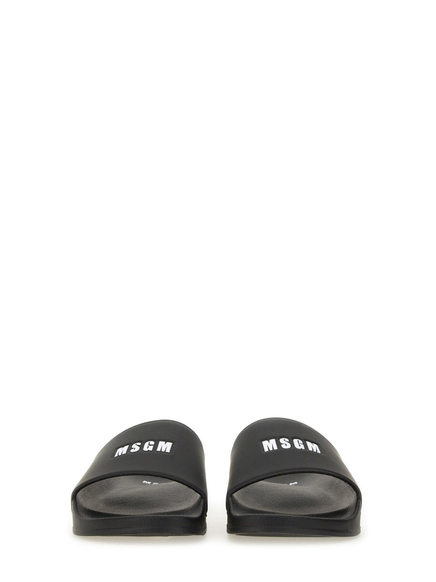 MSGM Sandals - Black | Wanan Luxury