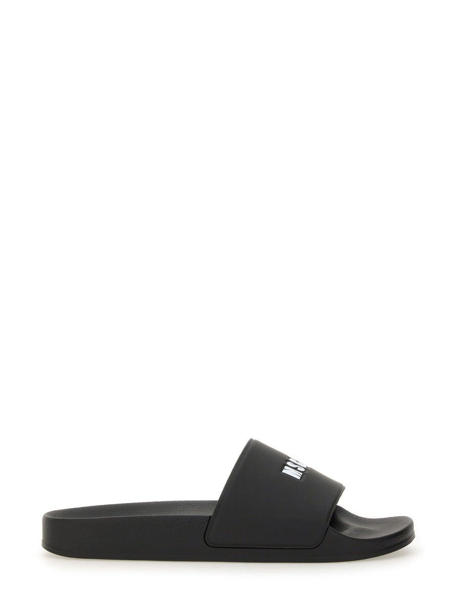 MSGM Sandals - Black | Wanan Luxury