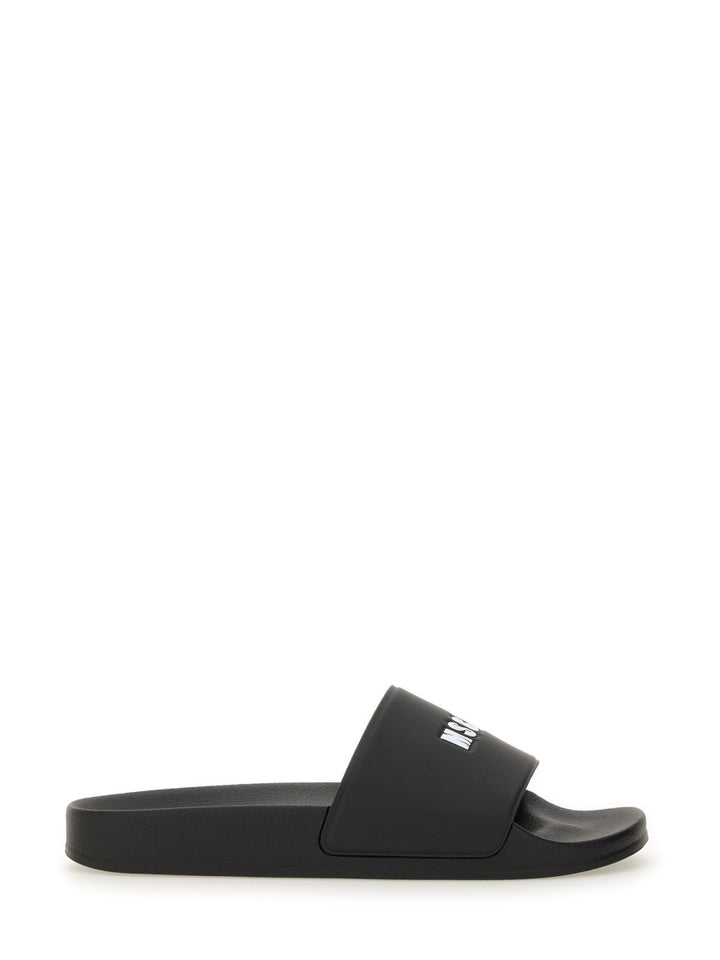 MSGM Sandals - Black | Wanan Luxury