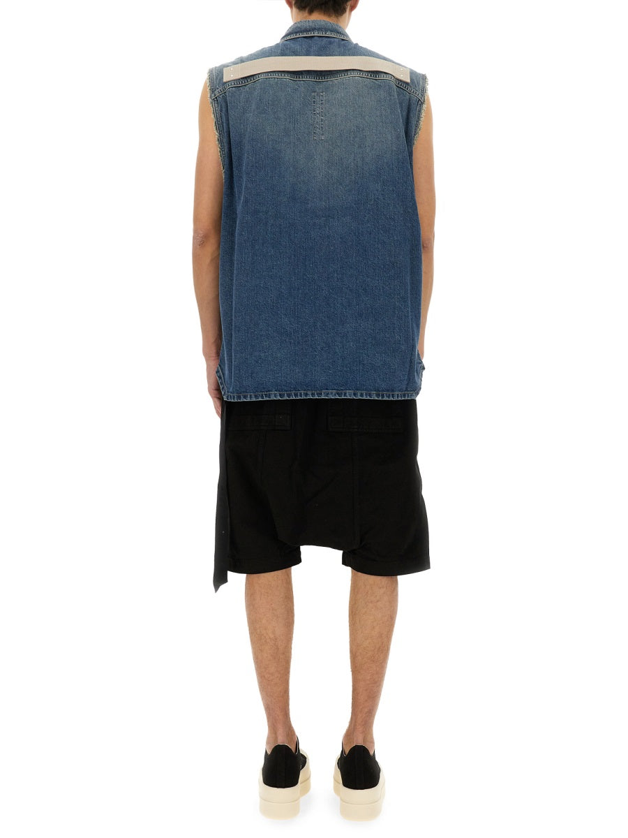 Rick Owens x Drkshdw Shirts - Blue | Wanan Luxury