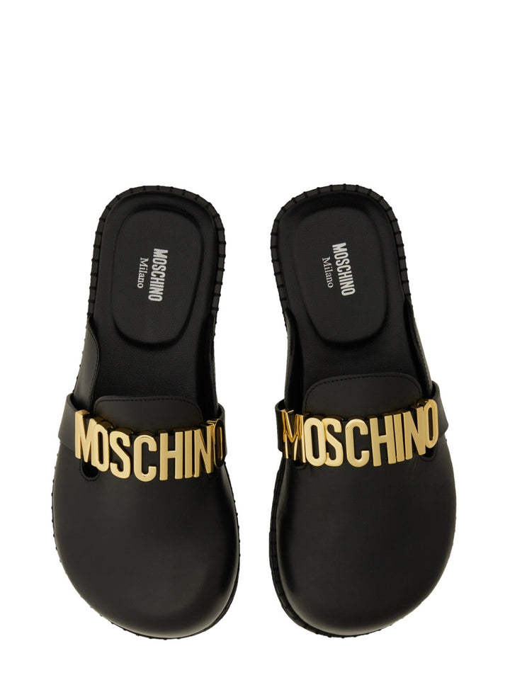 Moschino Sandals - Black | Wanan Luxury