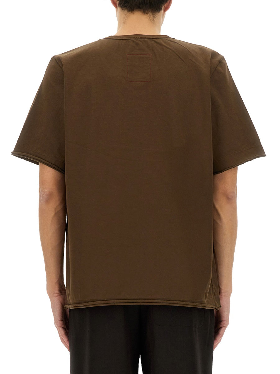 Uma Wang T shirts - Brown | cb69081c969a93538d21fba4c80dbefb143234a3