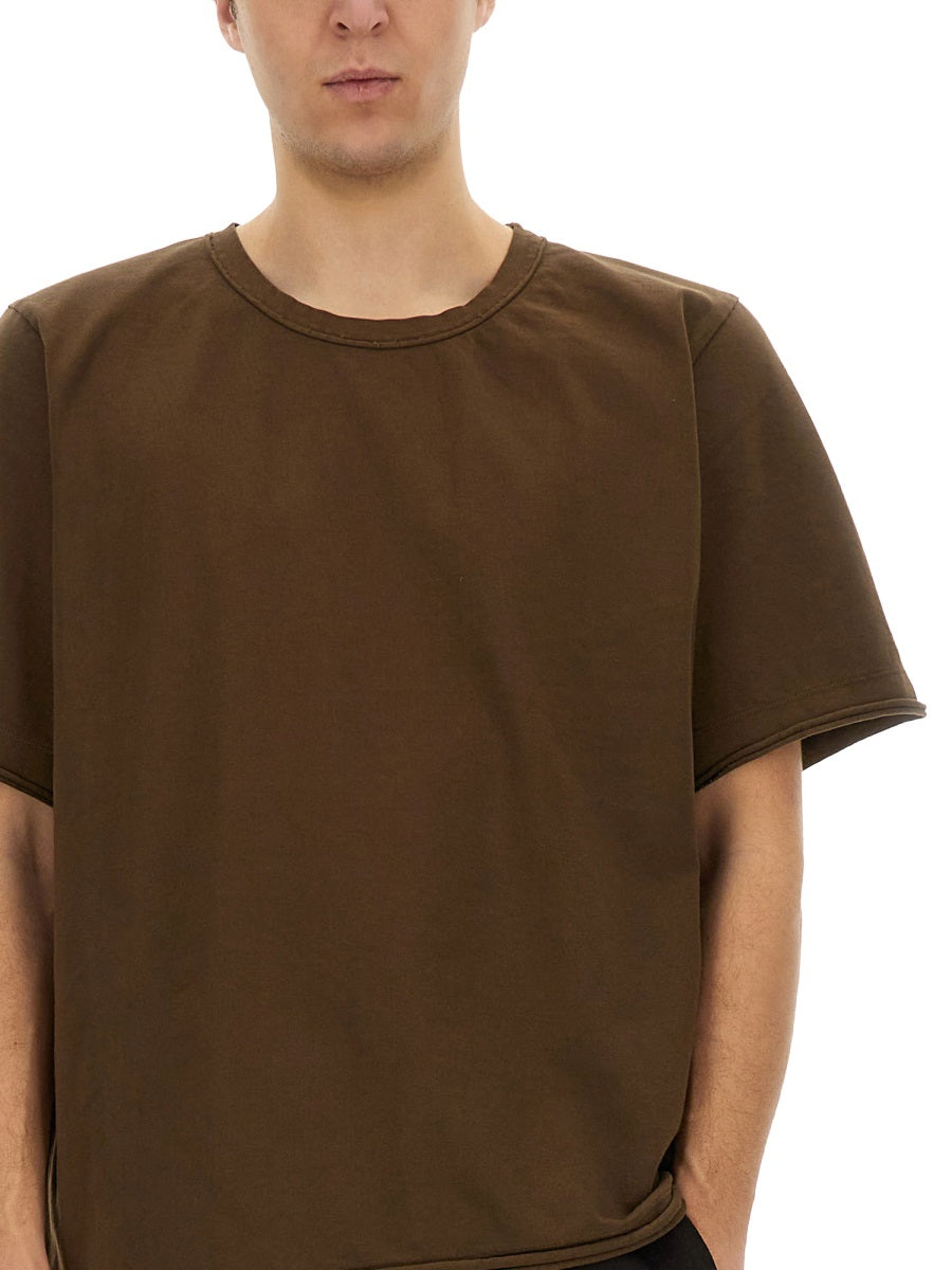 Uma Wang T shirts - Brown | 9b736d9ffd22d1488cae5b1e3ec47e00300012ca