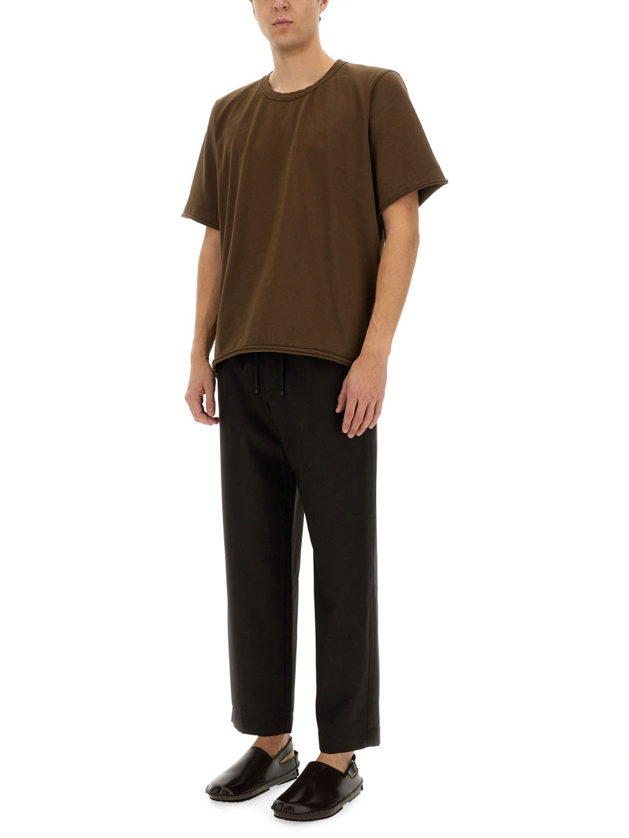 Uma Wang T shirts - Brown | b5bcaf6dfdc82c40a8595fa7345f471ca568f883