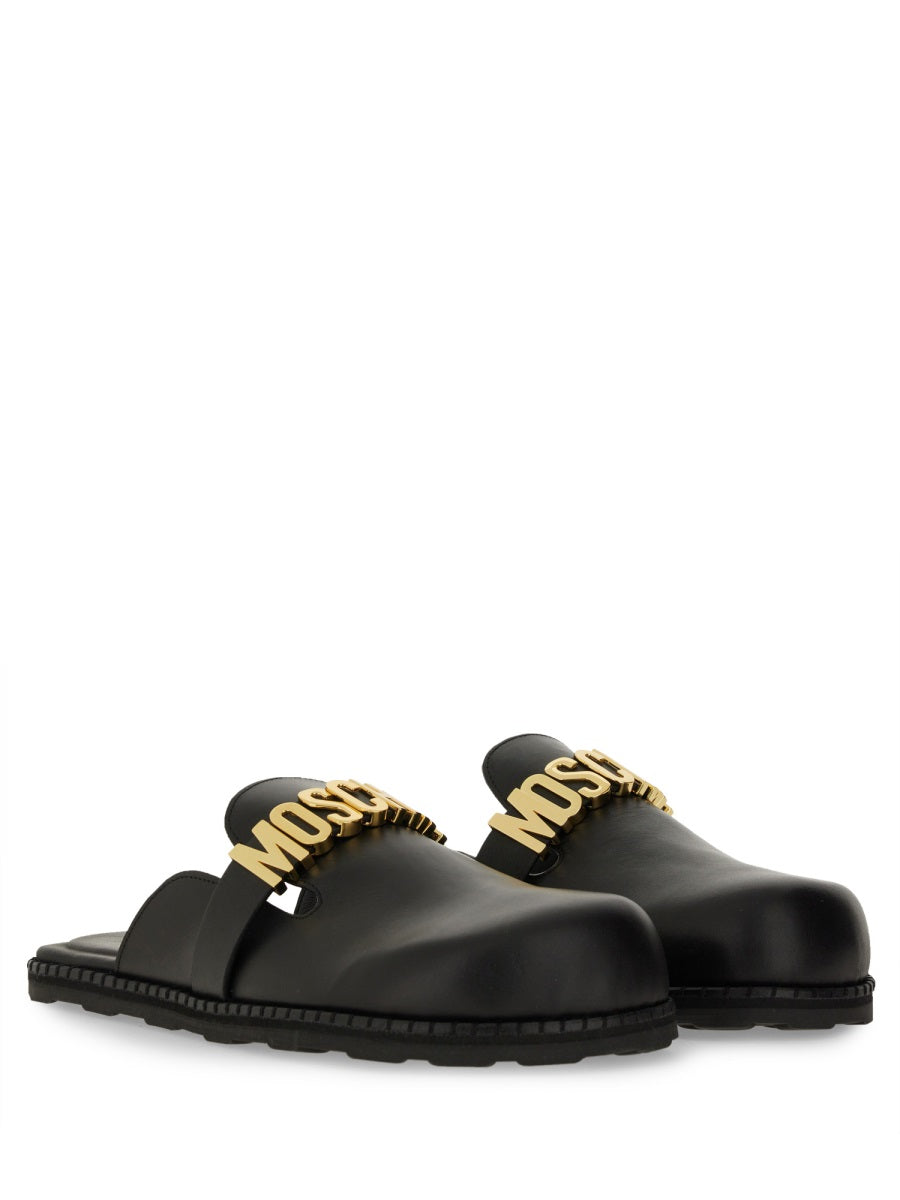 Moschino Sandals - Black | Wanan Luxury