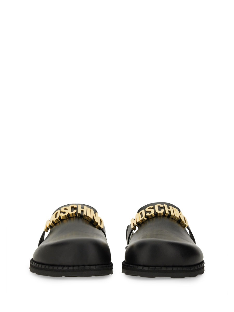 Moschino Sandals - Black | Wanan Luxury