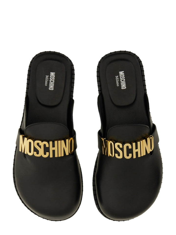 Moschino Sandals - Black | Wanan Luxury