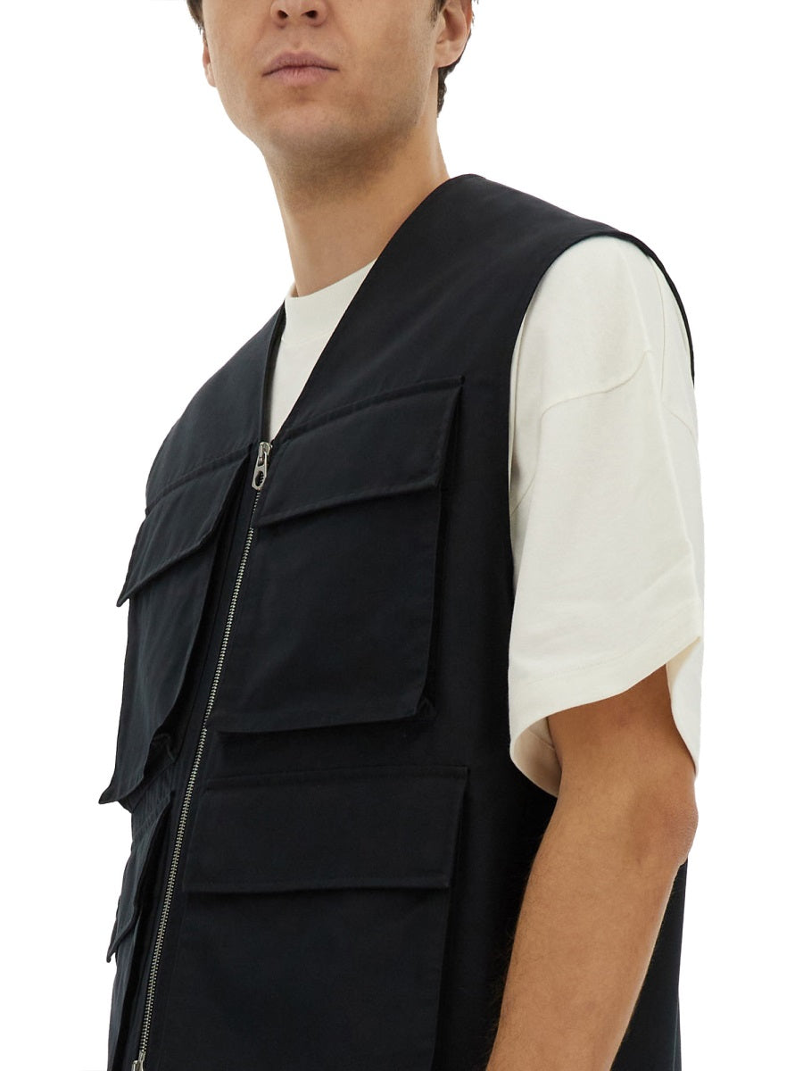 Jil Sander Gilet - Black | Wanan Luxury