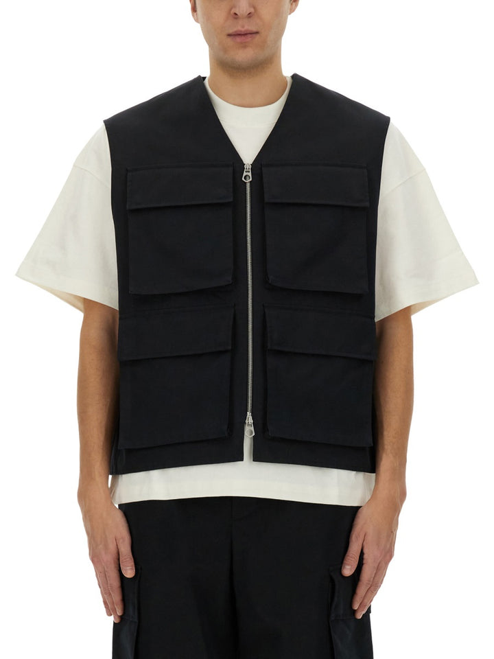 Jil Sander Gilet - Black | Wanan Luxury