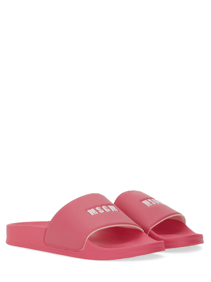 MSGM Sandals - Fuchsia | Wanan Luxury