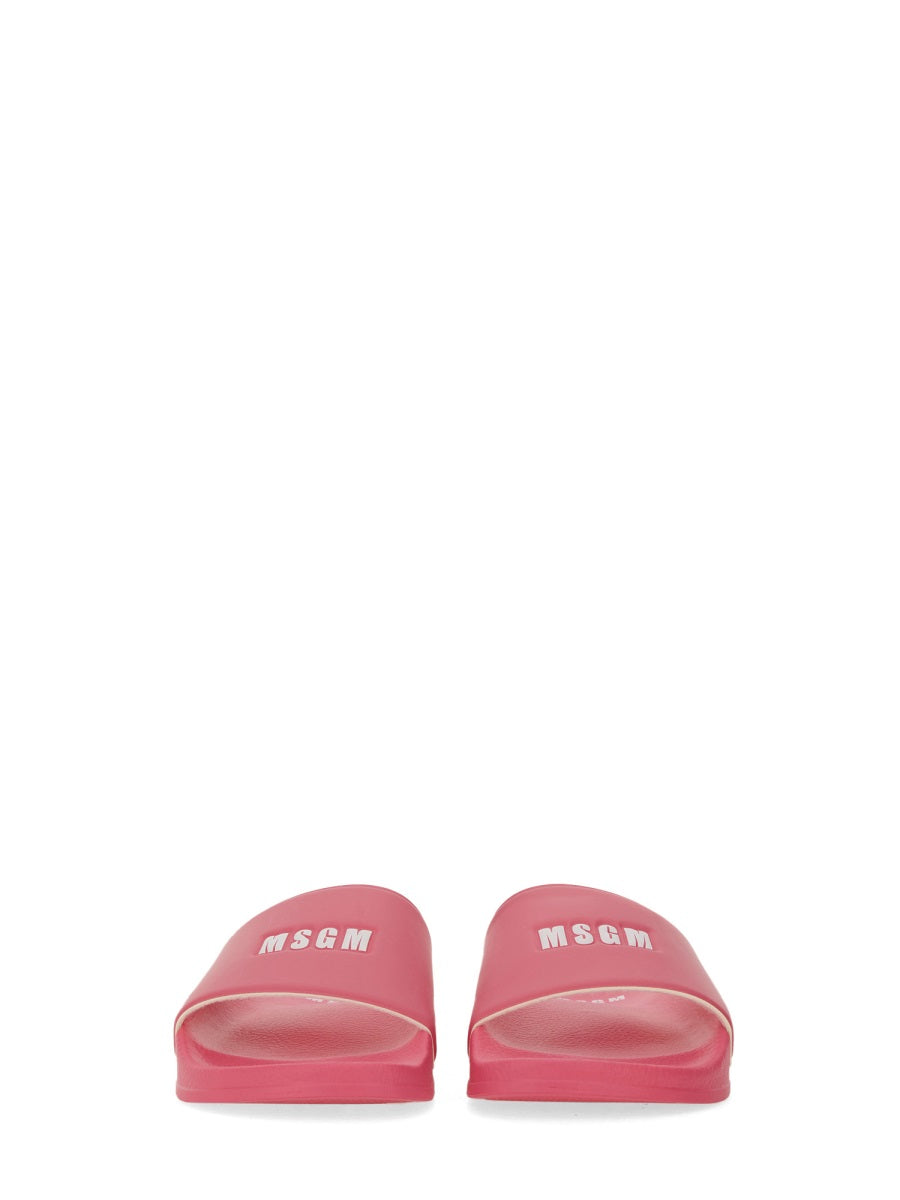 MSGM Sandals - Fuchsia | Wanan Luxury