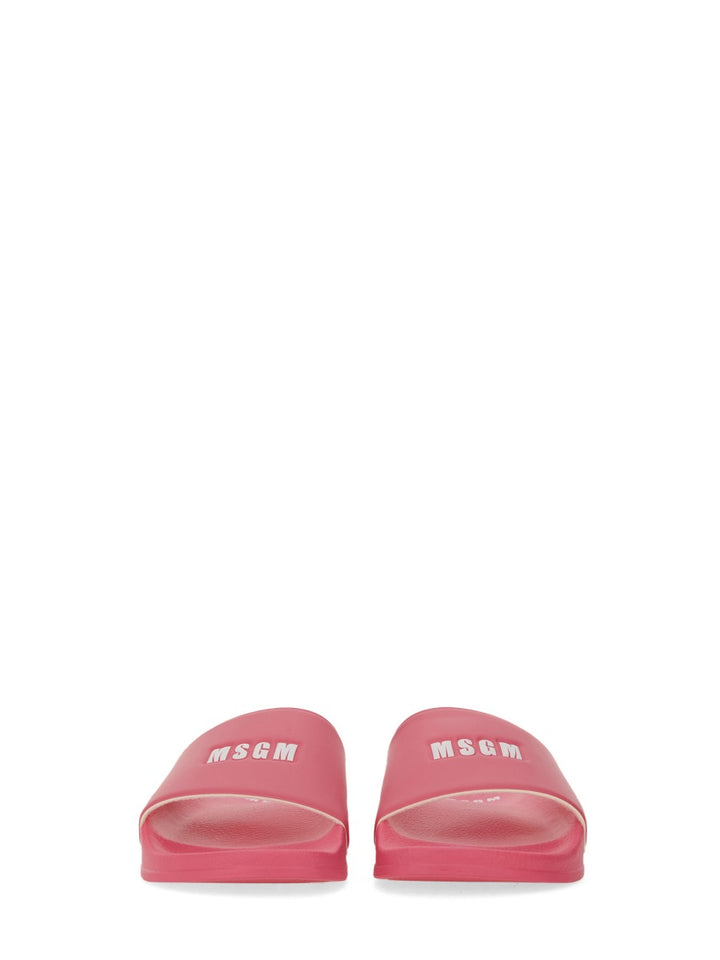 MSGM Sandals - Fuchsia | Wanan Luxury