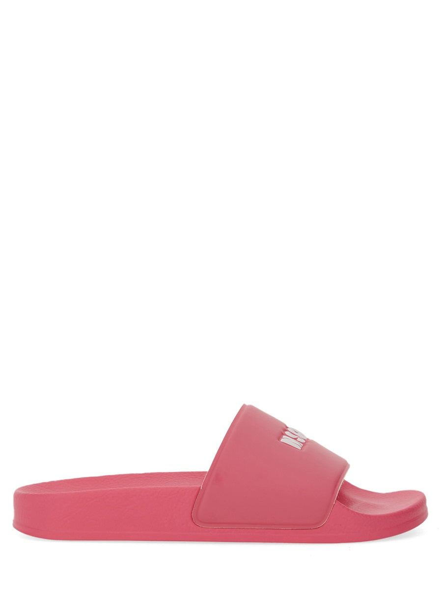 MSGM Sandals - Fuchsia | Wanan Luxury