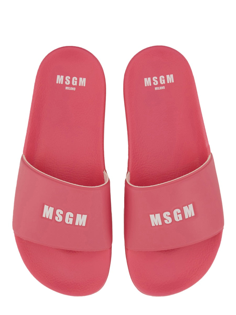 MSGM Sandals - Fuchsia | Wanan Luxury