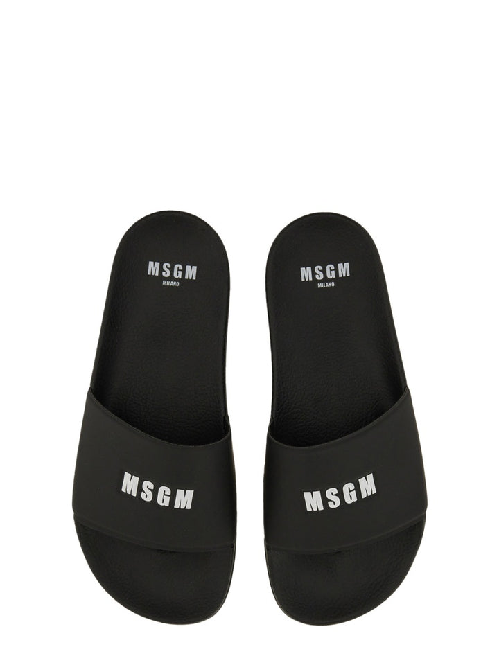 MSGM Sandals - Black | Wanan Luxury