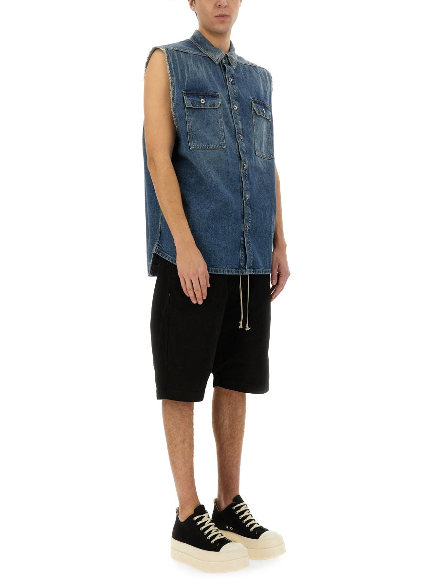 Rick Owens x Drkshdw Shorts - Black | Wanan Luxury