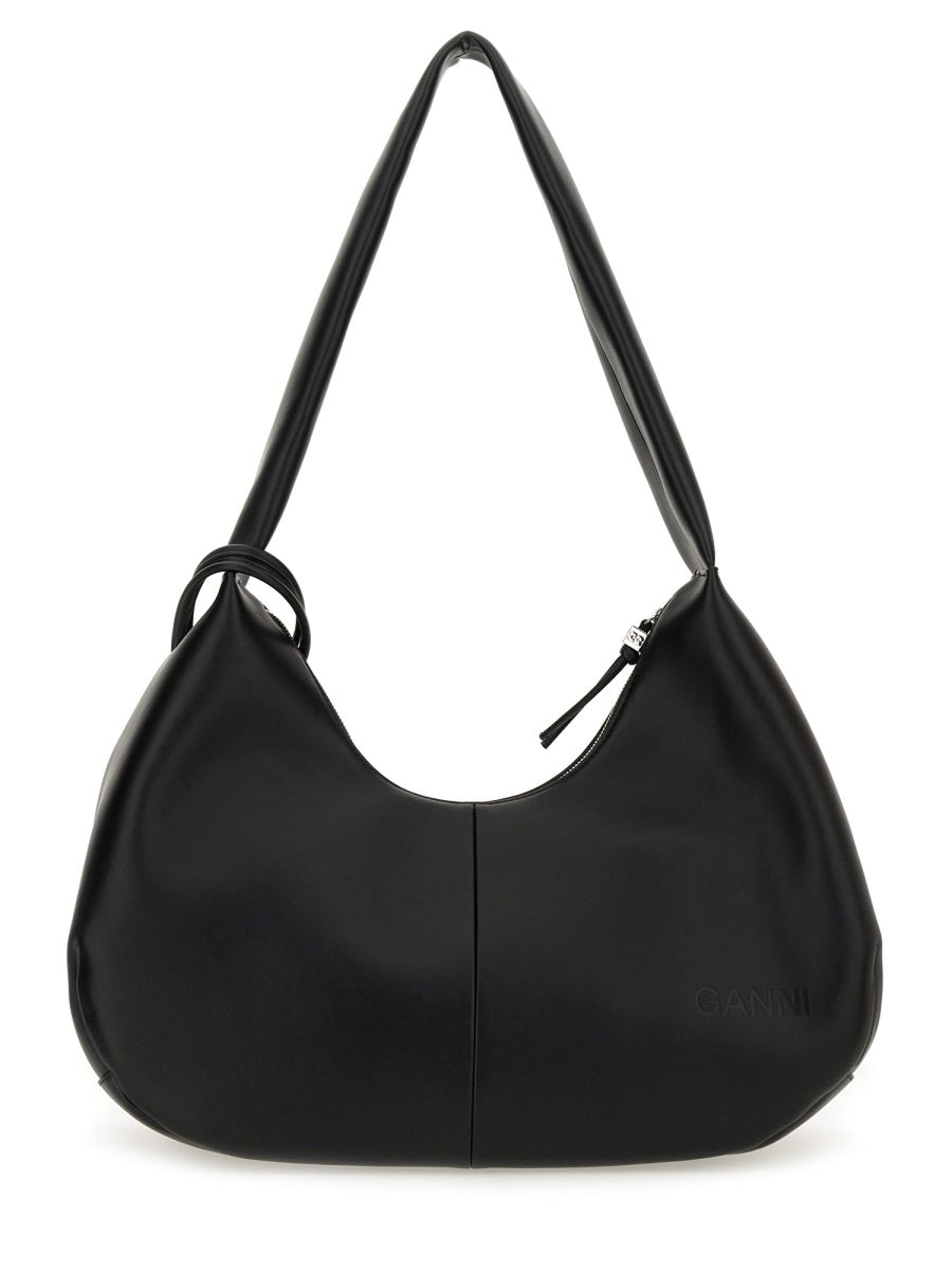 Ganni Shoulder Bags - Black | Wanan Luxury
