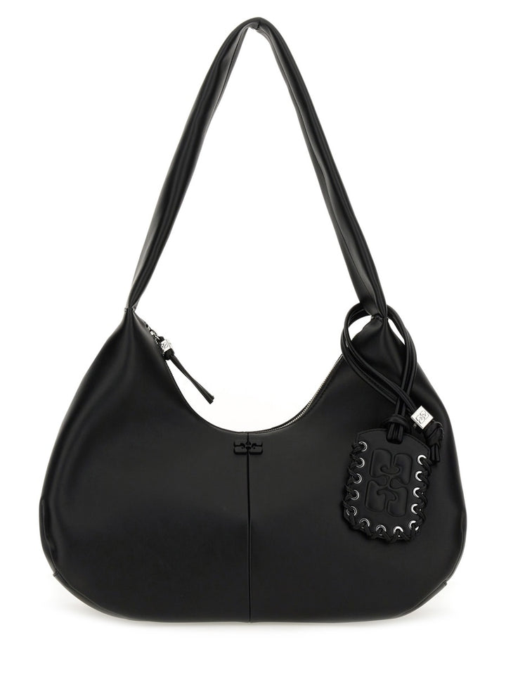 Ganni Shoulder Bags - Black | Wanan Luxury