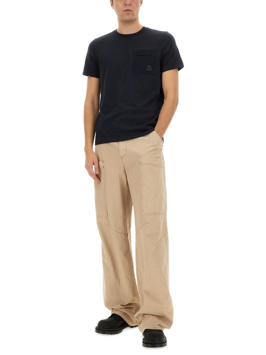 Moose Knuckles T shirts - Blue | Wanan Luxury