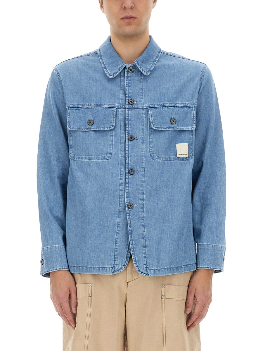 Emporio Armani Jackets - Blue | Wanan Luxury