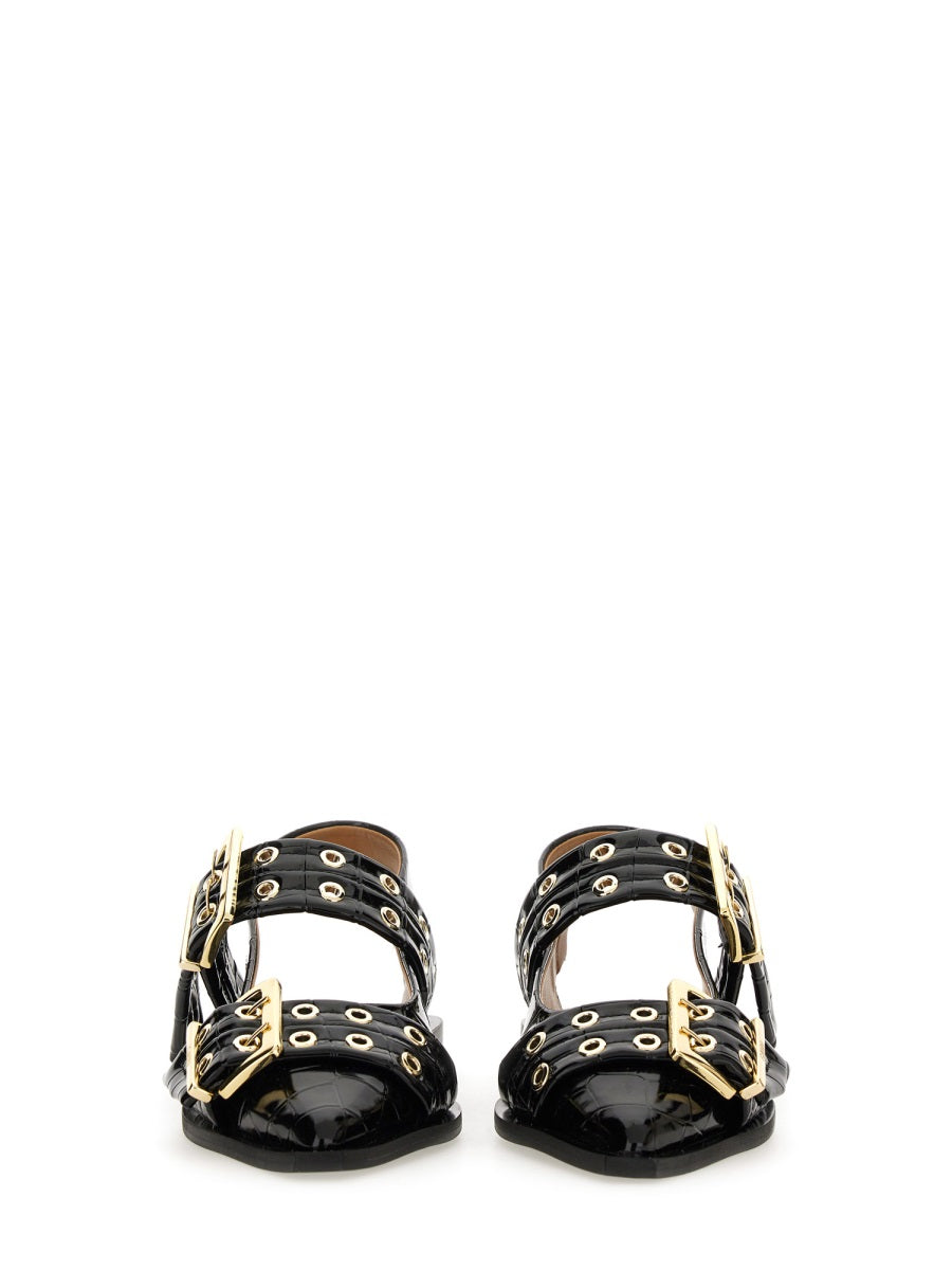 Ganni Flat Shoes - Black | Wanan Luxury