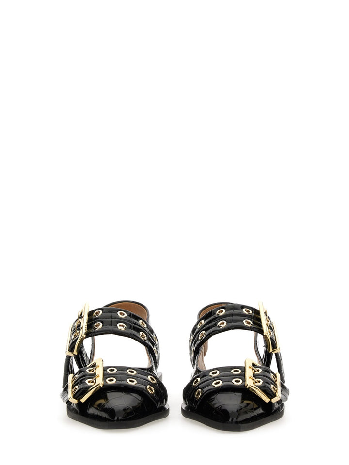 Ganni Flat Shoes - Black | Wanan Luxury