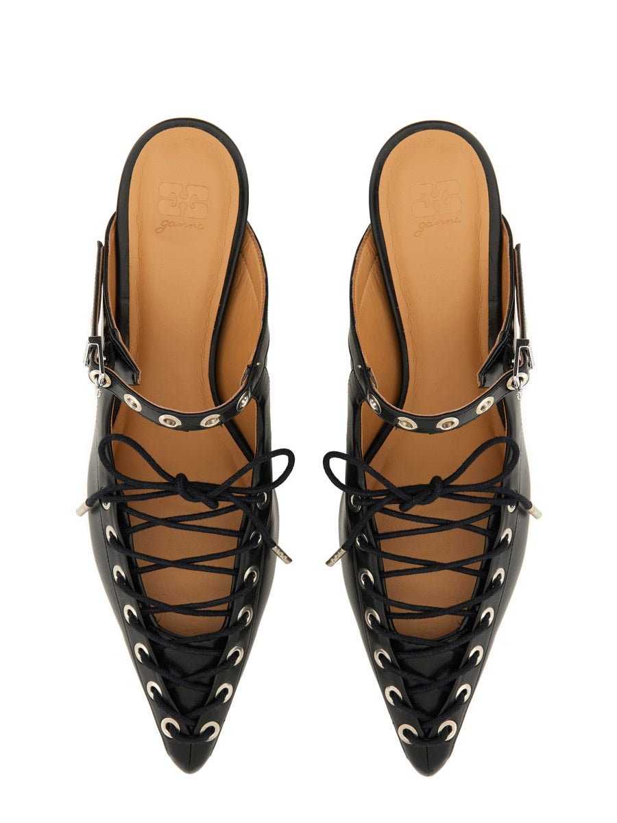 Ganni pumps - Black | Wanan Luxury