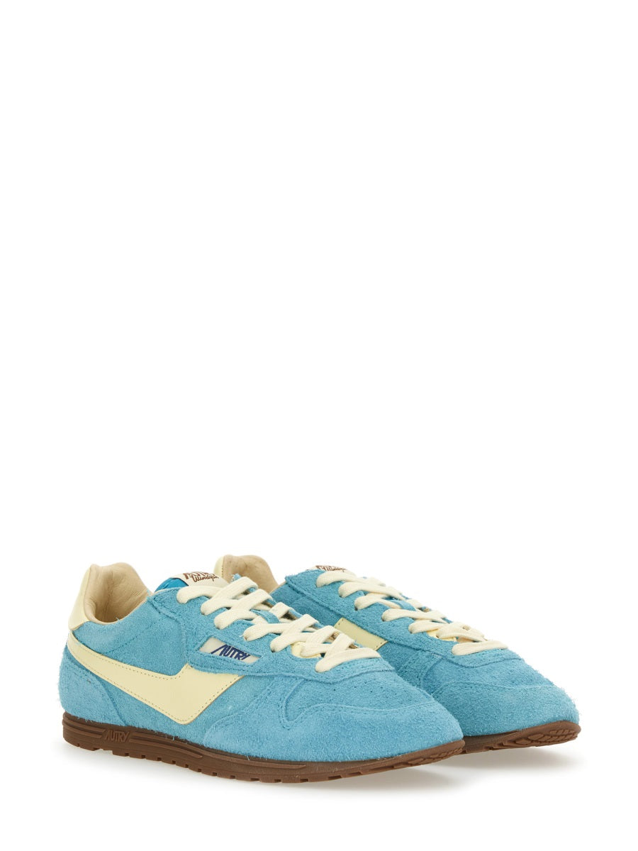 Autry Sneakers - White, Light Blue | Wanan Luxury