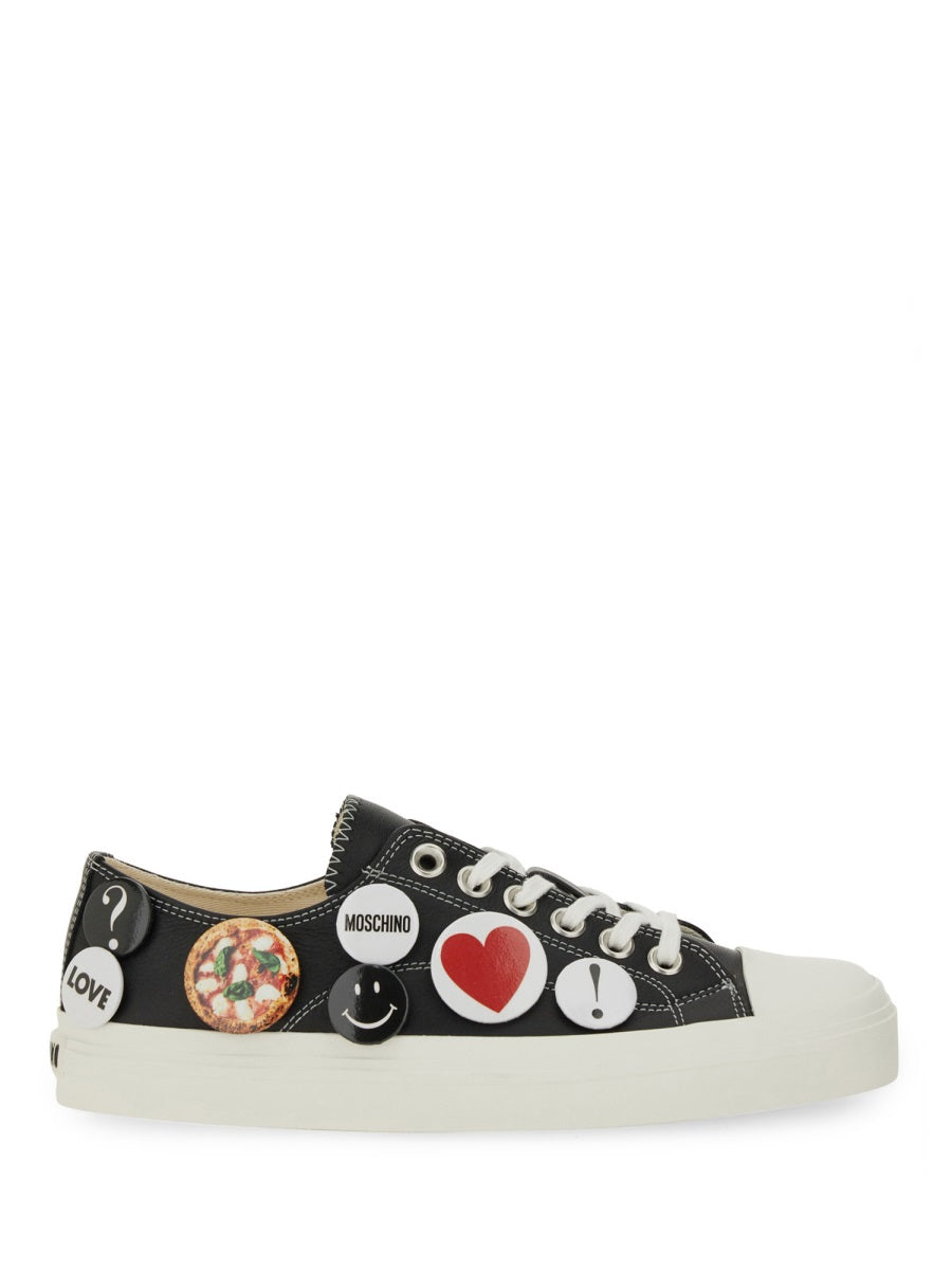 Moschino Sneakers - Black | Wanan Luxury