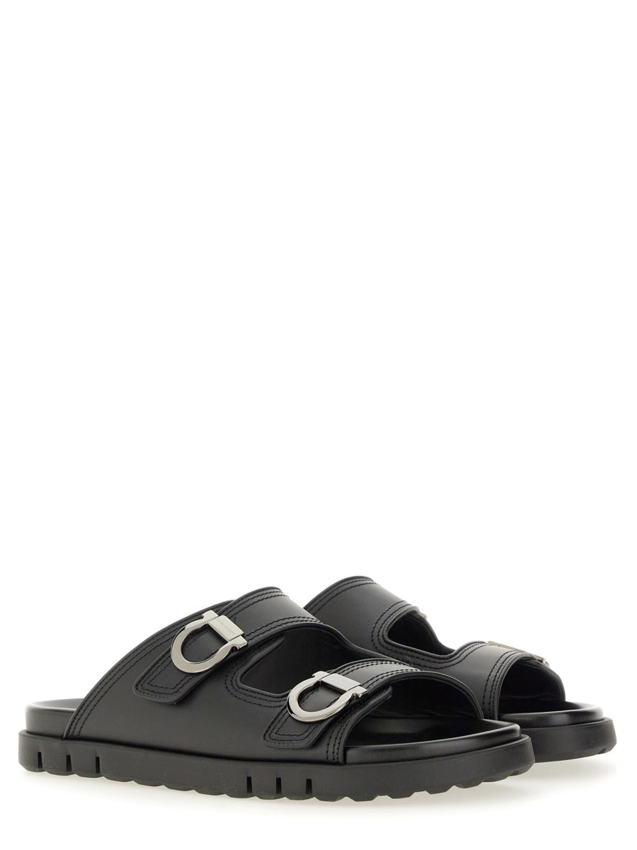 Ferragamo Sandals - Black | Wanan Luxury