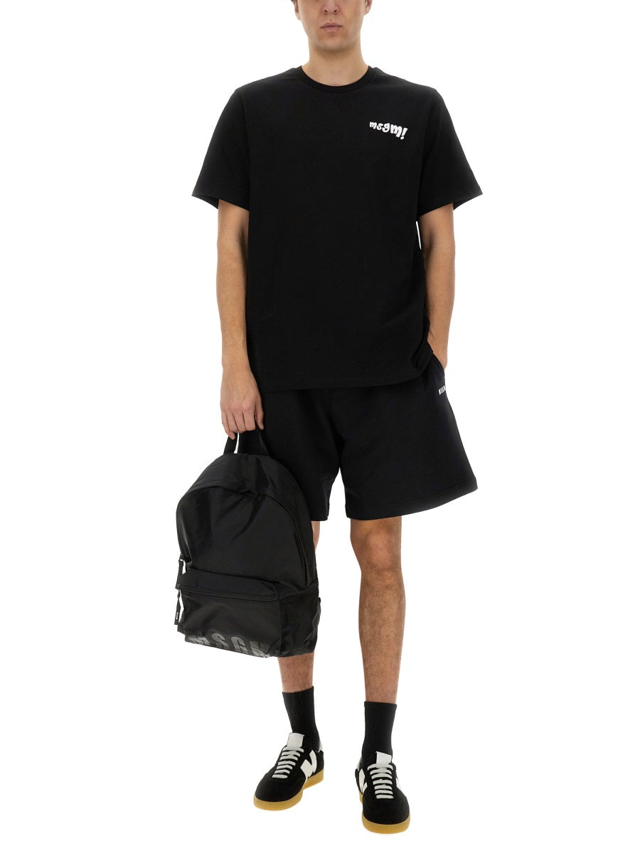 MSGM T shirts - Black | Wanan Luxury