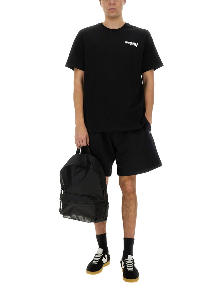 MSGM T shirts - Black | Wanan Luxury