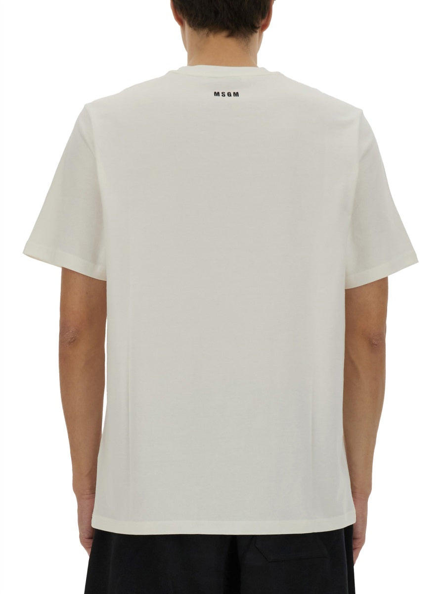 MSGM T shirts - White | Wanan Luxury