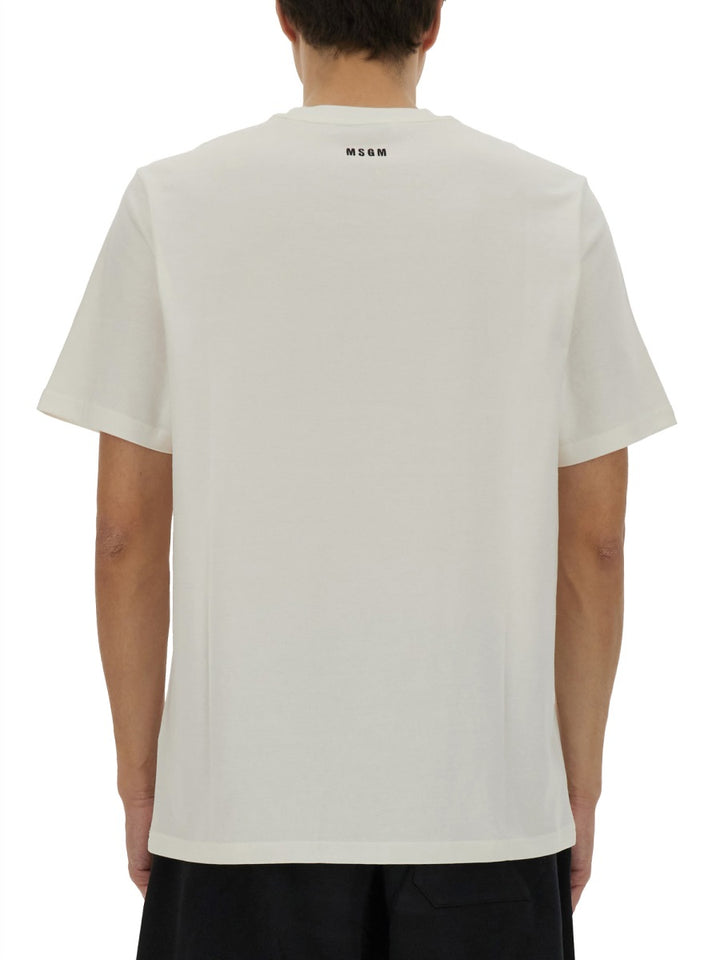 MSGM T shirts - White | Wanan Luxury