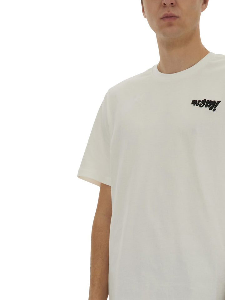 MSGM T shirts - White | Wanan Luxury
