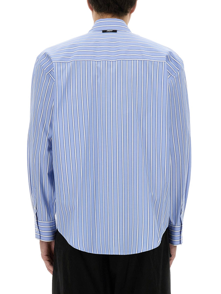 MSGM Shirts - Light Blue | Wanan Luxury