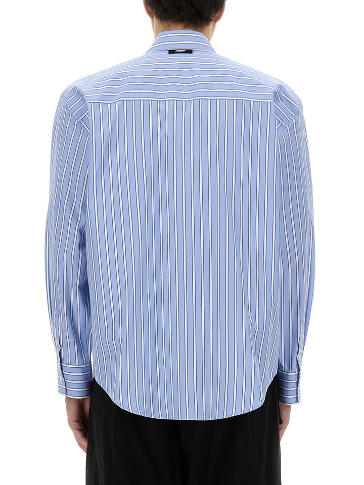 MSGM Shirts - Light Blue | Wanan Luxury