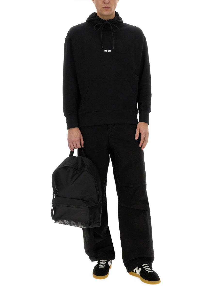 MSGM Sweatshirts - Black | Wanan Luxury