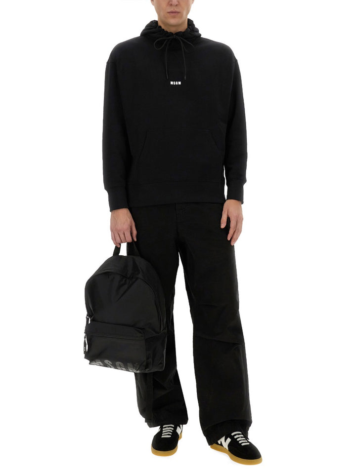 MSGM Sweatshirts - Black | Wanan Luxury