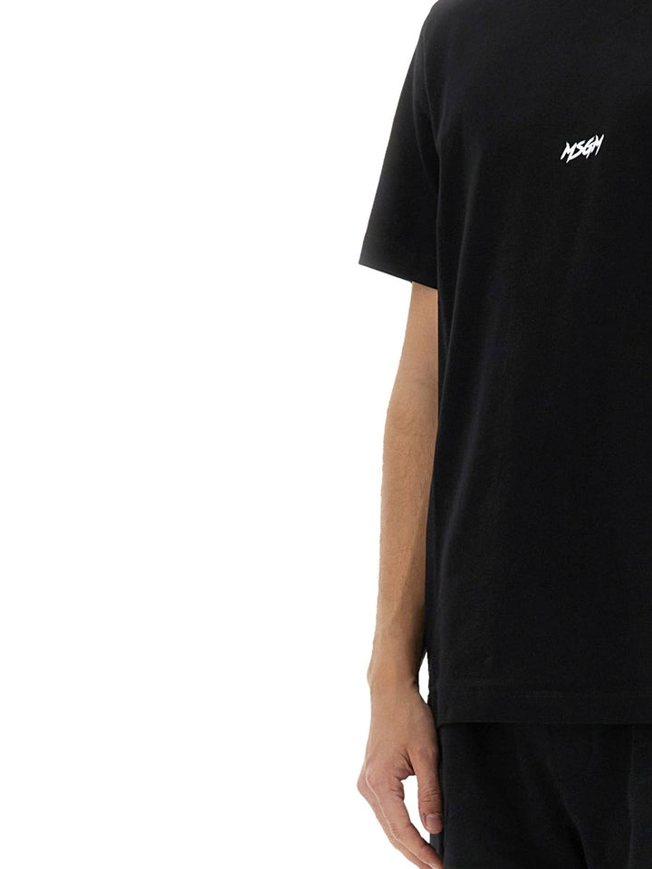 MSGM T shirts - Black | Wanan Luxury
