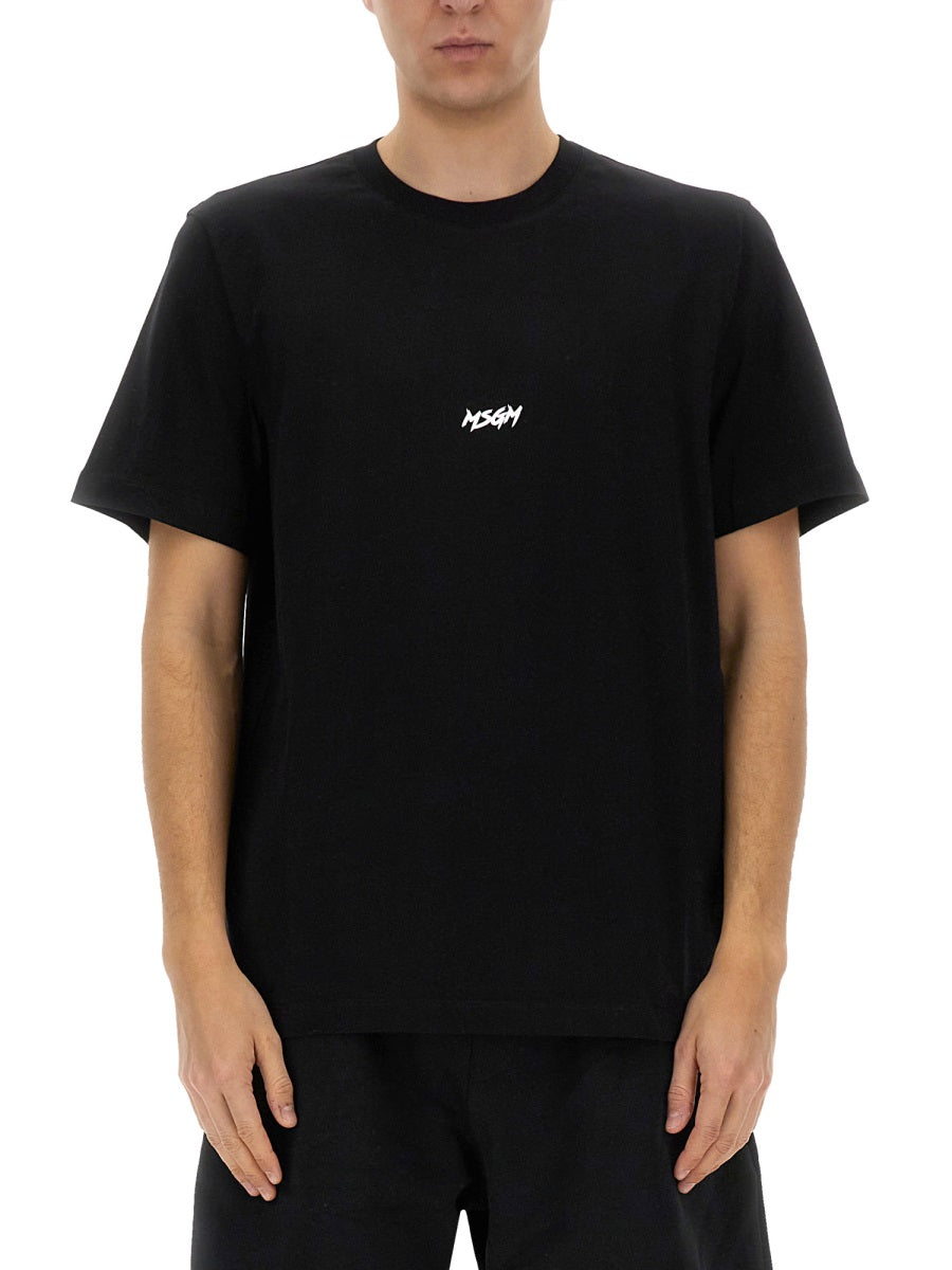 MSGM T shirts - Black | Wanan Luxury
