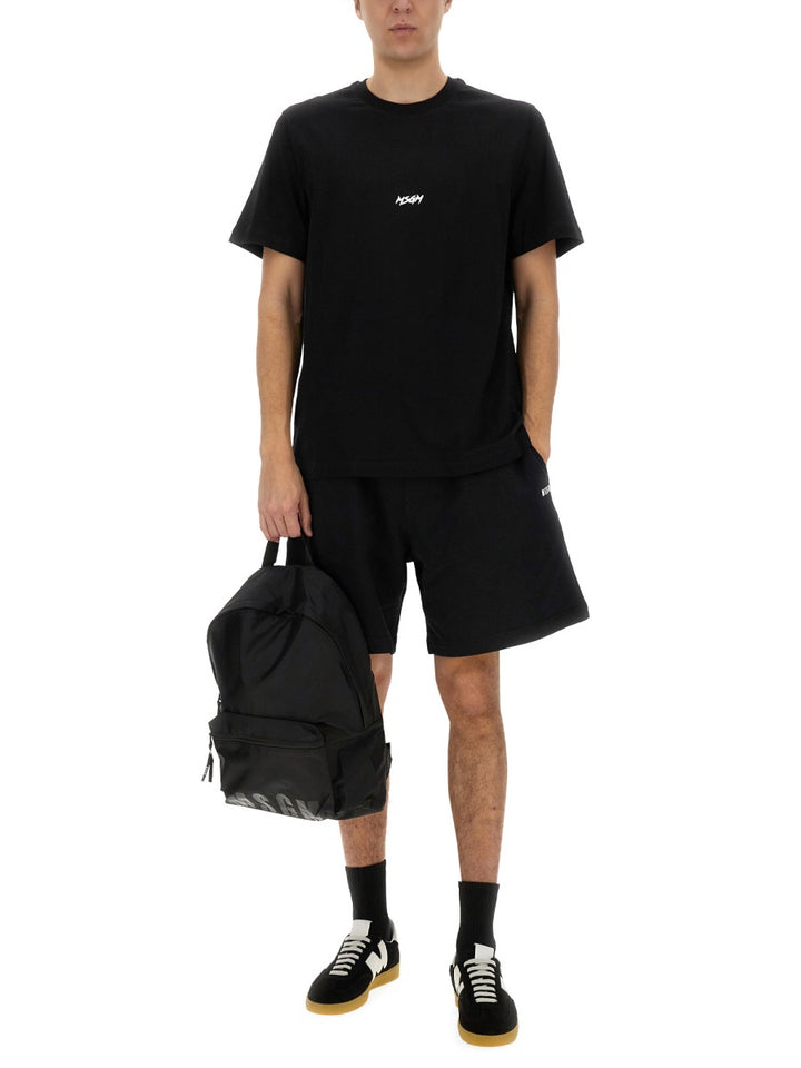 MSGM T shirts - Black | Wanan Luxury
