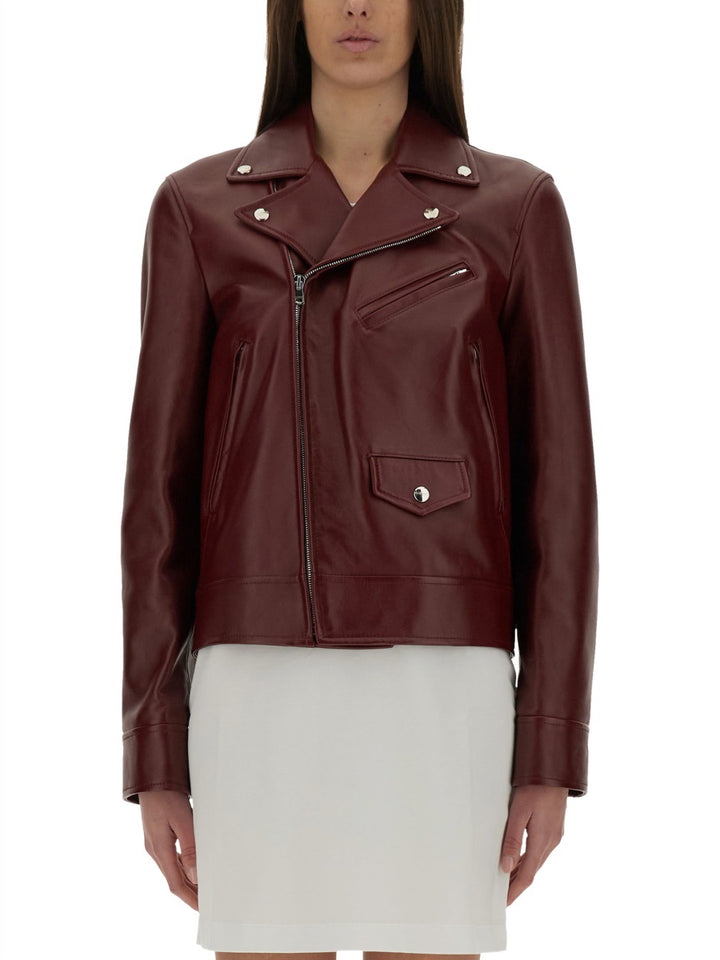 Gucci Leather Jackets - Bordeaux | eaf9e06a26f0198675239c423b6b6d266378c4a7
