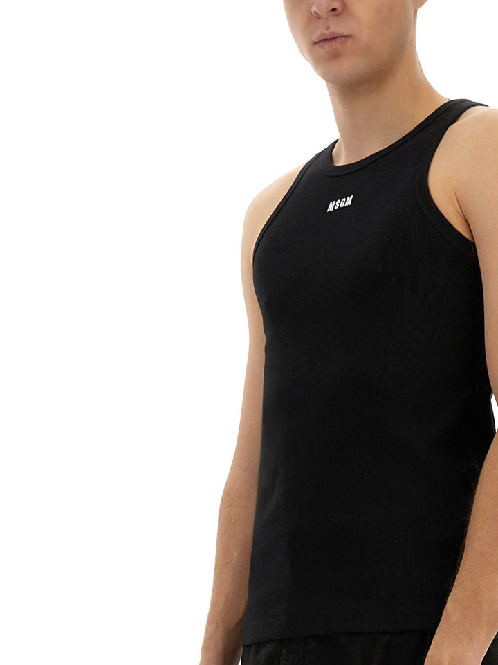 MSGM Tops - Black | Wanan Luxury