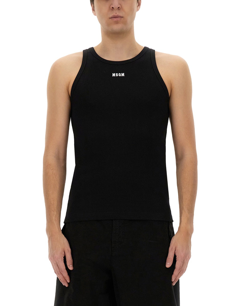 MSGM Tops - Black | Wanan Luxury